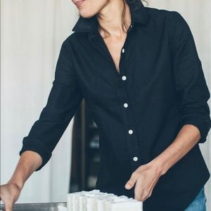 Taylor Stitch Black Button-Down Shirt